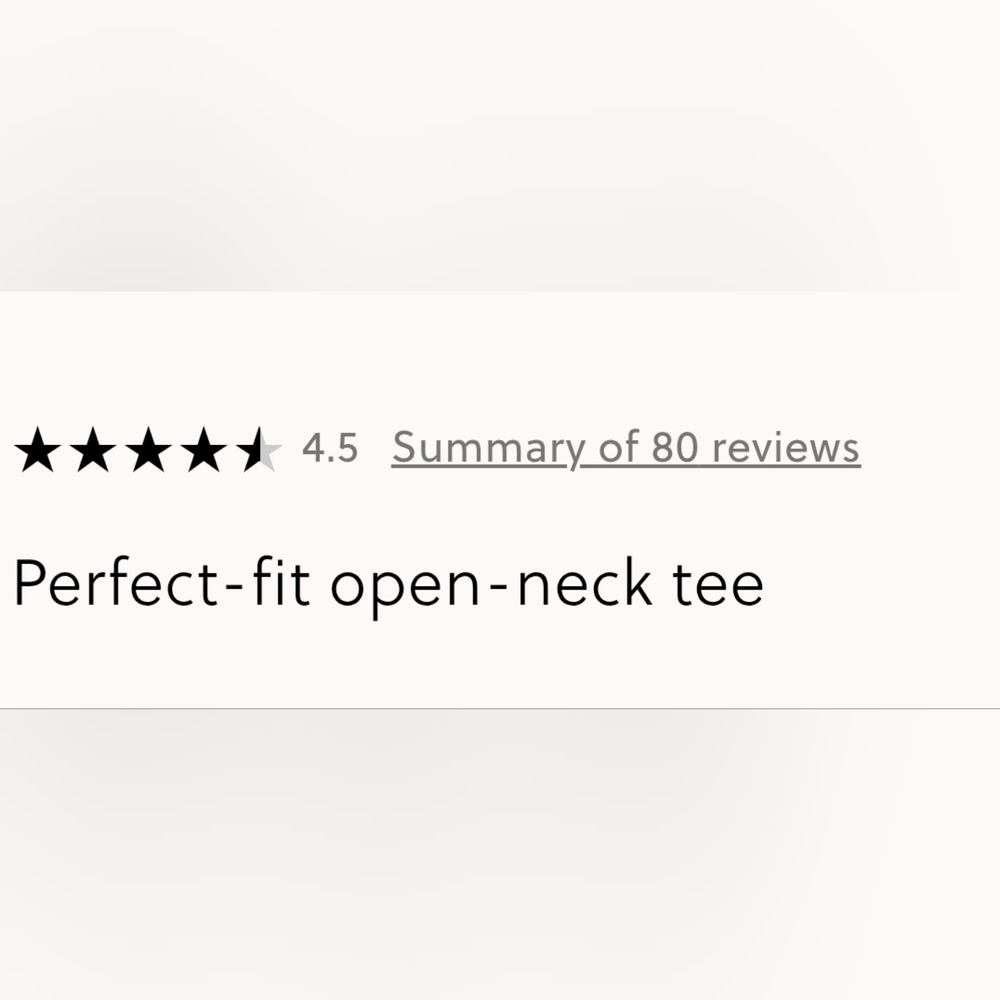 NWT J.CREW FACTORY Perfect Fit Open Neck Tee, Size XS - Picture 12 of 12